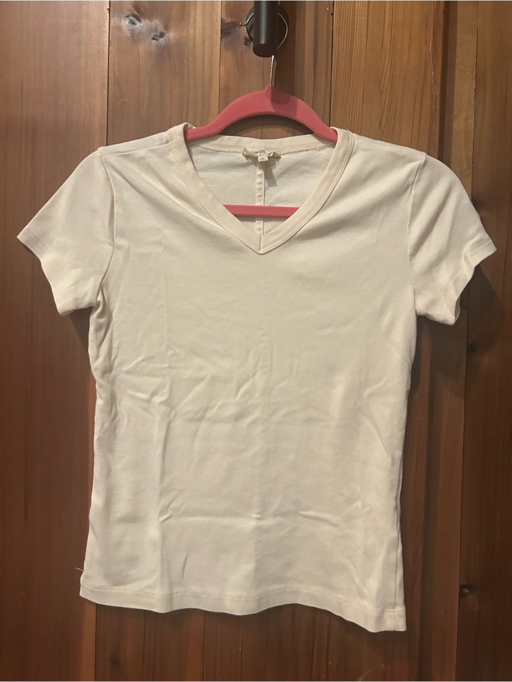 Madewell 90s ribbed High V-Neck Women's Top